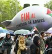 Unas 10.000 personas protestan contra el “genocidio” palestino y la venta de armas a Israel