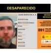 Activada una alerta para encontrar a Juan Marcos A. A., un hombre de 50 años desaparecido en Madrid