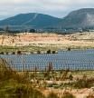 FILE PHOTO: A view of a solar power plant following a major blackout in the Iberian Peninsula on April 28, in Caudete, Albacete, Spain, April 30, 2025. REUTERS/Eva Manez/File Photo