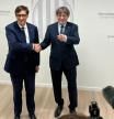Illa y Puigdemont mantienen una primera reunión de hora y media en Bruselas