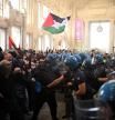 Las movilizaciones por Gaza en Italia acaban en enfrentamientos en la estación de Milán