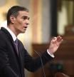 El presidente del Gobierno, Pedro Sánchez, durante una sesión de control al Gobierno, en el Congreso de los Diputados, a 12 de noviembre de 2025, en Madrid (España).