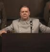 Russell Crowe caracterizado como Herman Göring en 'Núremberg'
