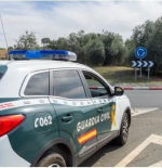Detenido un conductor por agredir a un guardia civil de Tráfico al notificarle una denuncia
