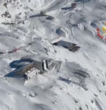 Seis heridos y un centenar de personas atrapadas por el choque de un teleférico en los Alpes italianos