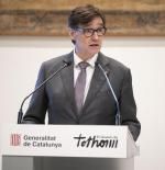 Salvador Illa volverá el lunes progresivamente a las tareas presenciales tras un mes de baja