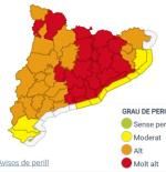 Las rachas de viento en Catalunya llegan a 167 km/h ¿Hasta cuándo durará la peor parte del temporal?
