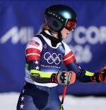El olimpismo y Mikaela Shiffrin no se llevan bien: tampoco se sube al podio del gigante