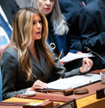 Melania Trump preside el Consejo de Seguridad de la ONU como si no hubiera conflicto en Irán