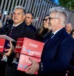 Calma de Laporta ante el empuje de Font y Ciria