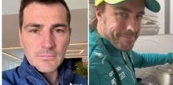 Iker Casillas avisa a Fernando Alonso: “No te pases de frenada, querido”
