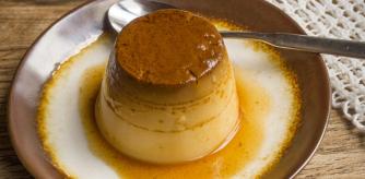 Flan de café