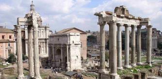 Ruinas del Foro romano.