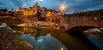 Amanecer en Gironella.