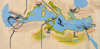 Deutsches Museum , MŸnchen
Plan Nr.: TZ 04602
Titel.: Atlantroparojekt
Autor.: Hermann Soergel
†bersichtszeichnung Ÿber Wasserkraftprojekte
im Mittelmeerraum