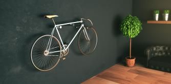 Soporte de bicicleta para el hogar