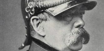 Retrato de Bismarck.