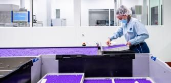 Fábrica de Pfizer en Puurs (Bélgica)