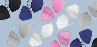Mascarillas FFP2 de colores y estampados, una apuesta para proteger y animar a adultos y niños