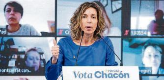 Àngels Chacón, este domingo en el mitin central del PDECat en Igualada