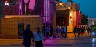 Barcelona- Ambiente de la discoteca Opium un rato antesv de su apertura como sala - Foto Ana Jimenez