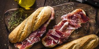 Bocadillo de jamón serrano