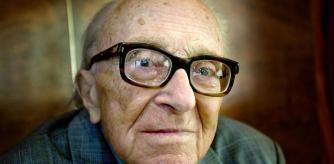 15 - 06 - 2010 / Barcelona / Boris Pahor - Ha escrito un libro - estuvo en un campo de concentracion durante la segunda guerra mundial / Foto: Llibert Teixido - Para La Contra