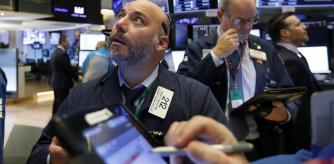 Traders en la Bolsa de Nueva York