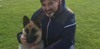 José Luis de Castellví, con Loba