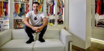 FOTO ALEX GARCIA ENTREVISTA CON EL EXJUGADOR DEL FC BARCELONA Y ENTRENADOR EN QATAR XAVI HERNANDEZ 2021/06/02