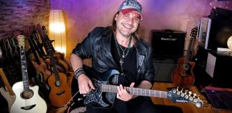 David Palau, guitarrista de los famosos y líder de la banda Güru, en una imagen de archivo