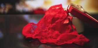 Lencería roja para Año Nuevo