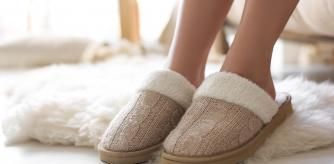 Zapatillas de estar por casa.