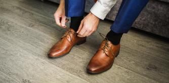 Zapatos de vestir para hombre.