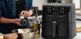 Thinkin' fries? Think bigger.

Make every day FRY-DAY with the Cosori Air Fryer—our exciting new flagship product!
11 presets, 1 cutting-edge machine, a healthier YOU. What’s not to love?

◾ Enjoy one-touch operation with 11 easy presets
◾ Make meals with 85% less fat than deep fried foods
◾ Use just 1 tbsp of oil to fry foods
◾ Save time from firing up the oven!

Shop the 5.8-Quart Air Fryer now: https://amzn.to/2yDFlK7
Shop the 3.7-Quart Air Fryer now: https://amzn.to/2PoaqMu

----

Want to show off what you're cooking? Use the hashtags #CosoriCooks, #iCookCosori, and #LiveLifeTastefully! 

Have a question? Contact our helpful customer support team at support@cosori.com or call (888) 402-1684 between the hours of 9AM-5PM Pacific Time, Monday through Friday. For customers in Europe, please contact support.eu@cosori.com for assistance. Our in-house chefs can be reached at recipes@cosori.com.

Collaborate with other Cosori users on our Cosori Community Facebook group to share recipes, ideas, and cooking hacks. Our social media team is very responsive to messages, as well: www.facebook.com/groups/cosoricooks/

Website: https://www.cosori.com
Recipe Website: https://www.cosori.com/recipes/allrecipes/
Facebook: https://www.facebook.com/CosoriCooks
Instagram: https://www.instagram.com/cosoricooks
Twitter: https://www.twitter.com/cosoricooks