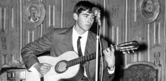 Joan Manuel Serrat en su primer concierto en el centre cultural Avenç de Esplugues de Llobregat