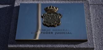 Entrada del Consejo General del Poder Judicial (CGPJ)