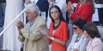 Victoria Federica de Marichalar de Borbón en la Feria de San Isidro de Madrid