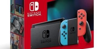 Consola Nintendo Switch - Color Azul Neón/Rojo Neón