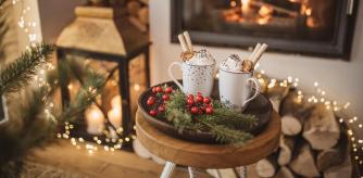 Decora la comida familiar de Navidad ideal