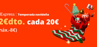 Campaña de navidad de AliExpress.