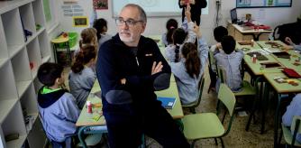 Jaume Tamareu, profesor y director de la Escola Laia, de Barcelona