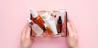 Productos de belleza en oferta.