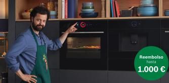 Promoción de reembolso en electrodomésticos integrables de Bosch.