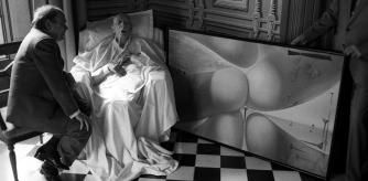 Jordi Pujol i Soley, president de la Generalitat (1980-2003) con Salvador Dalí