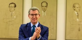 Alberto Nuñez Feijoo reunion con Diputados y Senadores