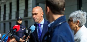 El expresidente de la Federación Española de Fútbol, Luis Rubiales, comparece en la Audiencia Nacional