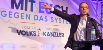Chairman of the right-wing Freedom Party Austria (FPOe), Herbert Kickl, speaks during the 