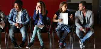 24.04.2014, La Roca del Valles La Roca Village ofereix mes de 300 llocs de treball al seu Centre Comercial. trabajo, ocupacion, recuperacion economica, final de la crisis, empleo, entrevista de trabajo, curriculum, idiomas, foto: Jordi Play