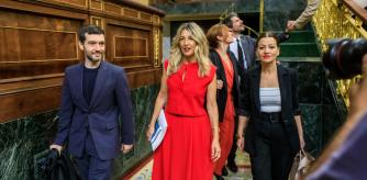 Pleno en el Congreso de los Diputados Pedr Sanchez Maria Jesus Montero Yolanda Diaz Cuca Gamarra Alberto Nuñez Feijoo Aitor Esteban Gabriel Rufian